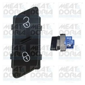 Перемикач дверей передн Лів SEAT ALHAMBRA VW CC B7, GOLF V, JETTA III, PASSAT B6, SHARAN, TIGUAN 10.03-12.22 MEAT&DORIA 206030 (фото 1)