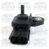 Датчик тиску у впускному колекторі (3 pin) MAZDA 3, 323 S VI, 6, 626 V, DEMIO, PREMACY, RX-8, XEDOS 9 1.3-2.5 08.98-06.12 MEAT&DORIA 82287 (фото 1)