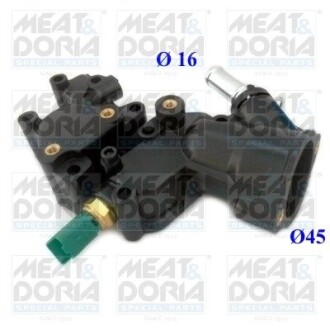 Фланець системи охолодження MEAT&DORIA 93139 (фото 1)