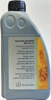 Масло трансмиссионное Mercedes ATF 236.14 1L MERCEDES-BENZ 000989680511