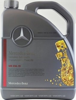 Масло коробки автомат (АКПП) 722.9 с допуском 236.15 (5л) Mercedes MERCEDES-BENZ A000989690513AULW (фото 1)