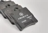 Колодка гальмiвна, комплект з 4шт. MERCEDES-BENZ A003420272041 (фото 3)