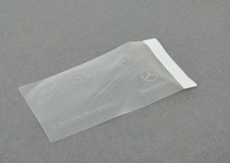 Наклейка на лобове скло логотип підпис MERCEDES-BENZ A0045847338 (фото 1)