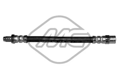Тормозной шланг зад. Audi 80 / VW Golf / Passat / Vento / T-4 / LT Metalcaucho 96175
