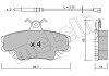 Комплект тормозных колодок Metelli 22-0120-0K (фото 1)