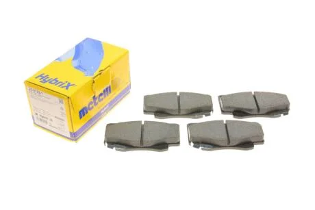 Комплект гальмівних колодок (дискових) Metelli 22-0129-1 (фото 1)