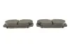 Комплект гальмівних колодок (дискових) Metelli 22-0351-0 (фото 3)