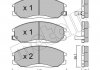 Комплект тормозных колодок с 4 шт. дисков Metelli 22-0364-0 (фото 1)