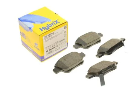 Комплект тормозных колодок Metelli 22-0451-0