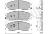 Комплект гальмівних колодок (дискових) 22-0506-0