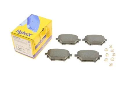 Комплект тормозных колодок с 4 шт. дисков Metelli 22-0987-0