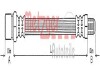 Шланг гальмівний_передній. METZGER 4118426 (фото 1)
