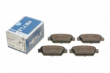 Комплект тормозных колодок с 4 шт. дисков MEYLE 025 211 2514 (фото 1)