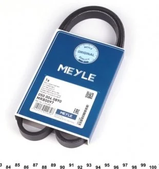 Пасок поліклиновий 4 PK 890 MEYLE 0500040890