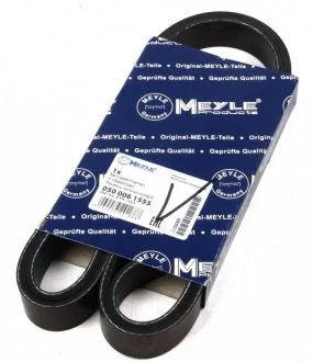 Ремень поликлиновый 6pk1555 MEYLE 0500061555