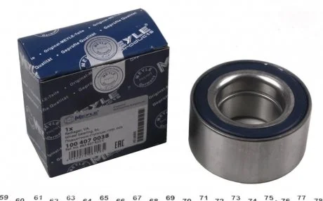 Подшипник ступицы AUDI 80, A4, A6, VW PASSAT 86-05 задний мост MEYLE 100 407 0038