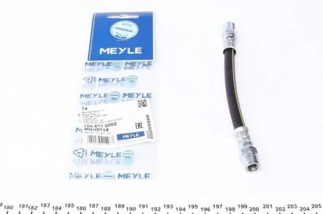 Шланг тормозной MEYLE 100 611 0002