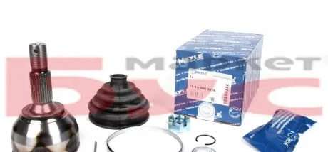 Граната, ШРУС зовнішній з пильником FIAT, CITROEN, PEUGEOT MEYLE 11-14 498 0016
