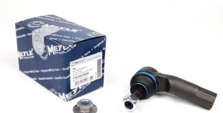 Наконечник тяги рулевой AUDI A3, SEAT LEON, VW TOURAN 01- передний мост справа MEYLE 116 020 0026