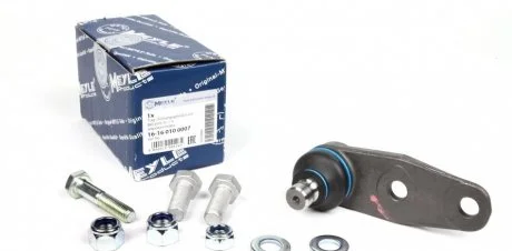 Опора шаровая RENAULT CLIO II, KANGOO, MEGANE 96- передний мост MEYLE 16-16 010 0007