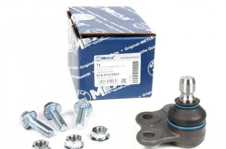 Опора кульова OPEL COMBO, CORSA C, TIGRA 00- передній міст низ MEYLE 616 010 0001