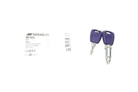 Элемент замка кабины MIRAGLIO 801023