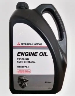 Масло моторное Mitsubishi Engine Oil SN 0W-20 (4 л) MITSUBISHI MZ320724