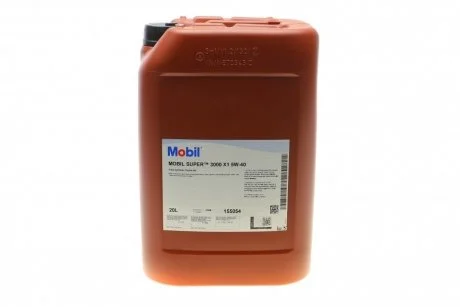 Мастило моторне Mobil Super 3000 X1 5W-40 (20 л) MOBIL 150011
