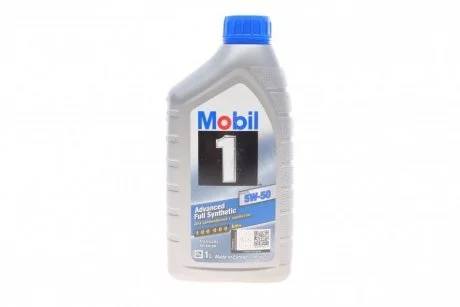Мастило моторне Mobil 1 FS X1 5W-50 (1 л) MOBIL 153631