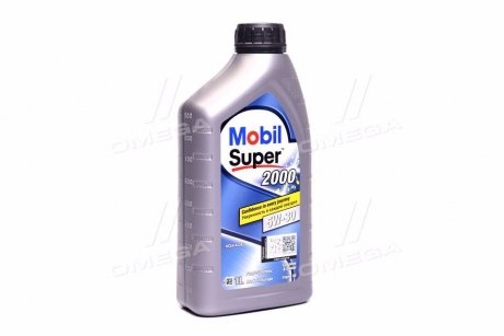 Масло моторное SUPER 2000 X1 5W-30, 1л MOBIL 155184