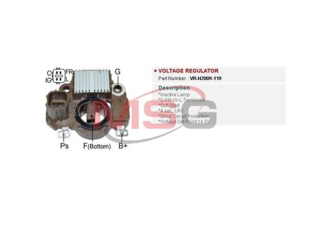 Регулятор генератора IM582 MOBILETRON VRH2009119