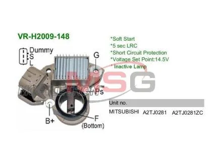 Регулятор напряжения IM564 MOBILETRON VRH2009148