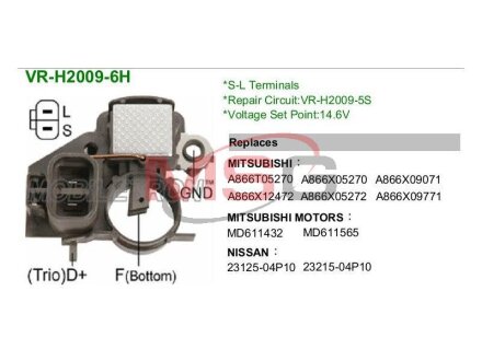 Регулятор напруги IM217 MOBILETRON VRH20096H