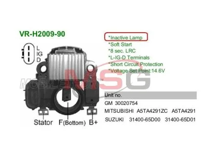 Регулятор напруги IM381 MOBILETRON VRH200990