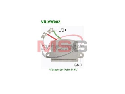 Регулятор напряжения M5763 MOBILETRON VRVW002