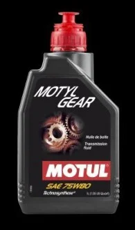 Олива трансмісійна Motul Motylgear 75W-80, 1л. MOTUL 105782