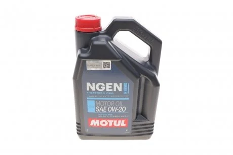 Масло моторне Motul Hybrid 0W-20 (4 л) MOTUL 333107