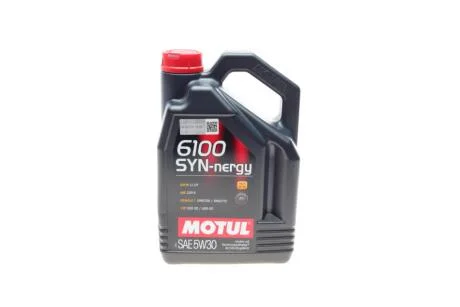 Масло моторное Motul 6100 SYN-nergy 5W-30 (4 л) MOTUL 838350