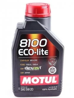 Мастило моторне Motul 8100 Eco-Lite 5W-20 (1 л) MOTUL 841411
