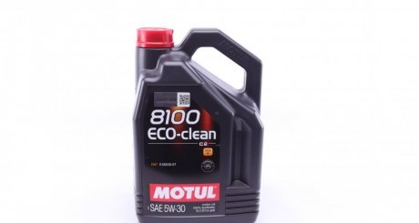 Мастило моторне 8100 Eco-Clean 5W-30 (5 л) MOTUL 841551 (фото 1)