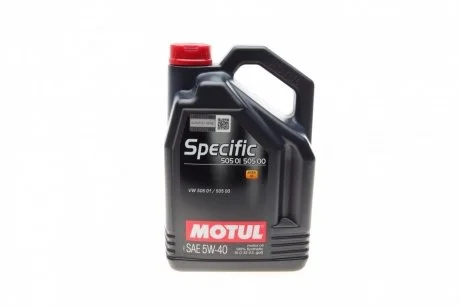 Масло моторное Motul Specific 505 01 502 00 5W-40 (5 л) MOTUL 842451
