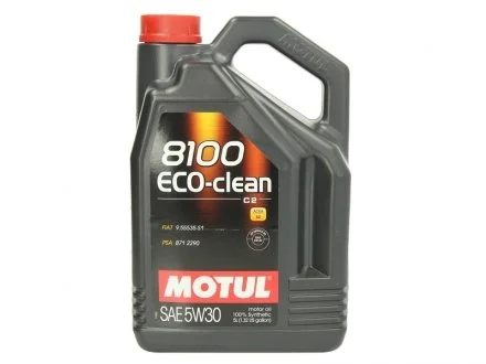 Масло моторное Motul 8100 Eco-Clean+ 5W-30 (5 л) MOTUL 842551