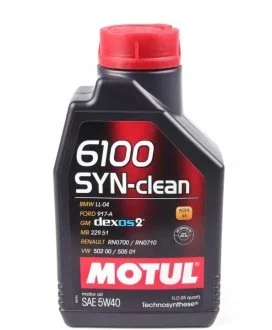 Масло моторне Motul 6100 Syn-Clean 5W-40 (1 л) MOTUL 854211
