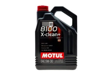 Масло моторное Motul 8100 X-Clean+ 5W-30 (5 л) MOTUL 854751
