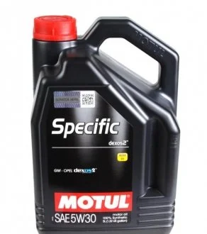 Масло моторное Motul Specific Dexos 2 5W-30 (5 л) MOTUL 860051