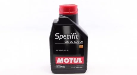 Масло моторне Specific 508.00 - 509.00 0W-20 (1 л) MOTUL 867211
