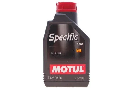 Масло моторне Specific 2312 0W-30 (1 л) MOTUL 867511