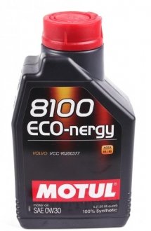 Масло моторное 8100 Eco-Nergy 0W-30 (1 л) MOTUL 872011 (фото 1)