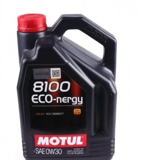 Мастило моторне 8100 Eco-Nergy 0W-30 (5 л) MOTUL 872051