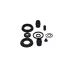 Р-кт тормозного суппорта зад, Ø34mm Hyundai Elantra, I10 Kia Cerato Mazda 6 Nissan 100 Nx, Maxima 1.0-3.0 10.88- MSG 234005-MSG (фото 4)